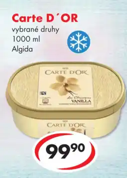 CBA Carte D'OR nabídka
