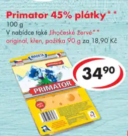 CBA Primator 45% plátky nabídka