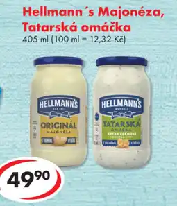 CBA Hellmann's Majonéza, Tatarská omáčka nabídka