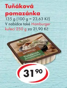 CBA Τυπάκονά pomazánka nabídka