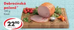 CBA Debrecínská pečeně nabídka