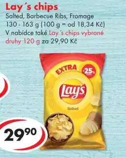 CBA Lay's chips nabídka