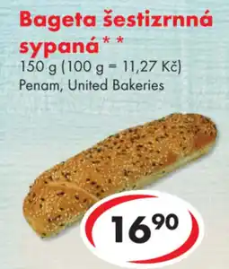 CBA Bageta šestizrnná sypaná nabídka