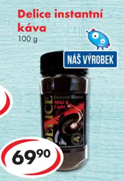 CBA Delice instantní káva nabídka