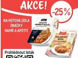 Globus Na hotová jídla značky Hamé a Apetit nabídka