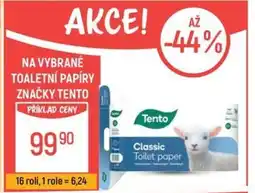 Globus Na vybrané toaletní papíry značky Tento nabídka