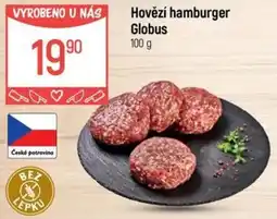 Globus Hovězí hamburger Globus nabídka