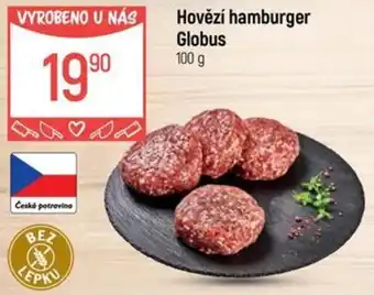 Globus Hovězí hamburger Globus nabídka
