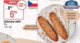 Globus Celozrnný rohlík nabídka