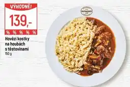 Globus Hovězí kostky na houbách s těstovinami nabídka