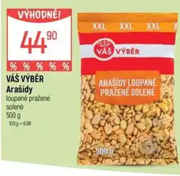 Globus VÁŠ VÝBĚR Arašídy nabídka