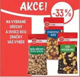 Globus Na vybrané ořechy a ovoce značky Váš Výběr nabídka