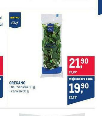 Makro Oregano nabídka
