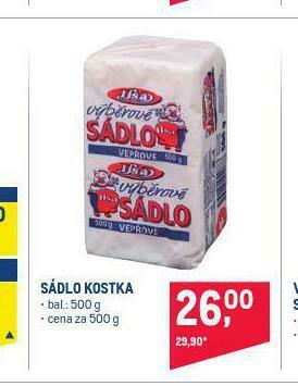 Makro Sádlo kostka nabídka