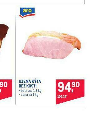 Makro Uzená kýta bez kosti nabídka
