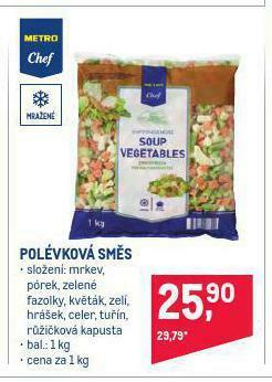 Makro Polévková směs nabídka