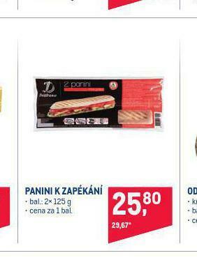 Makro Panini k zapékání nabídka