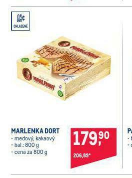 Makro Marlenka dort nabídka