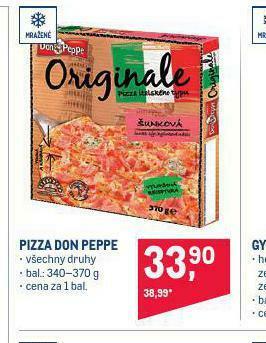 Makro Pizza don peppe nabídka