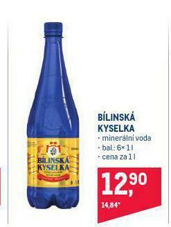 Makro Bílinská kyselka nabídka