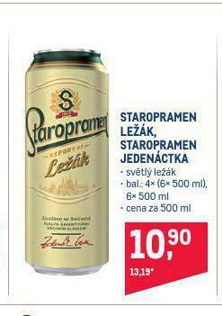 Makro Pivo staropramen nabídka