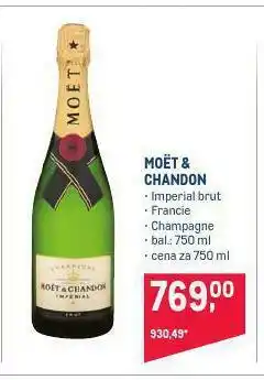 Makro Moet &amp; chandon nabídka