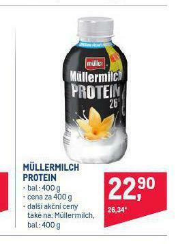 Makro Mullermilch protein nabídka
