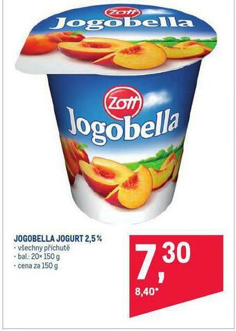 Makro Jogobella jogurt nabídka