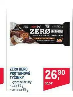 Zero hero proteinové tyčinky