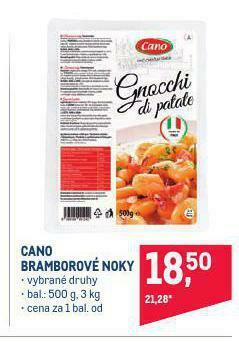 Makro Cano bramborové noky nabídka