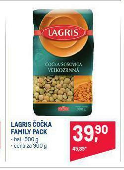 Makro Lagris čočka nabídka