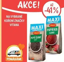 Globus Na vybrané koření značky Vitana nabídka