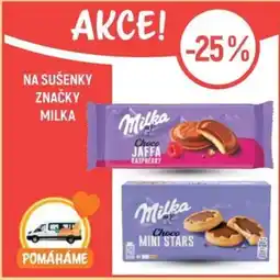 Globus Na sušenky značky milka nabídka