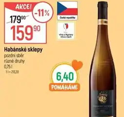 Globus Habánské sklepy nabídka