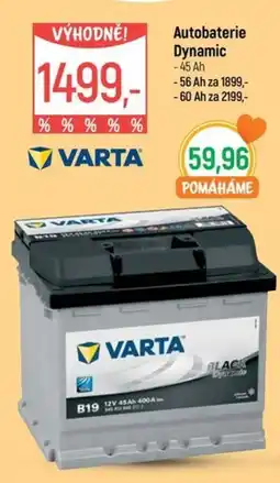 Globus Autobaterie Dynamic nabídka