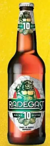 Globus Radegast Rázná 10 světlé výčepní pivo nabídka