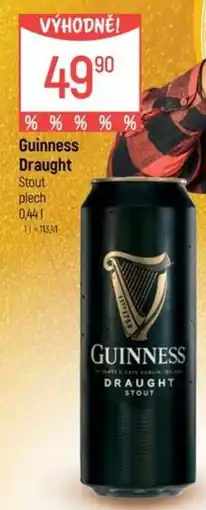 Globus Guinness Draught nabídka