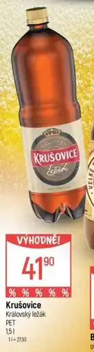 Globus Krušovice Královský ležák nabídka
