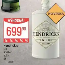 Globus Hendrick's Gin nabídka