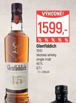 Globus Glenfiddich 15YO nabídka