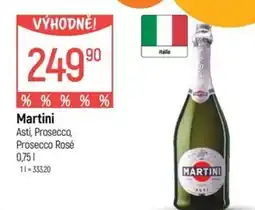 Globus Martini Asti, Prosecco, Prosecco Rosé nabídka