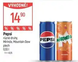 Globus Pepsi nabídka