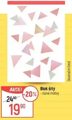 Globus Blok šitý nabídka
