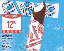 Globus Ledňáček vanilka, kakao, Eskymo nabídka