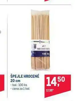 Makro Špejle hrocené nabídka
