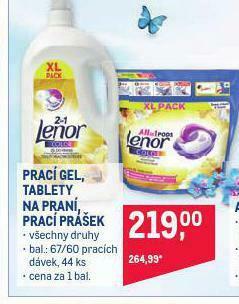 Makro Lenor prací prostředek nabídka