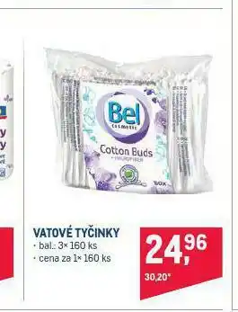 Bel vatové tyčinky