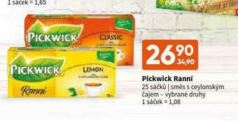 Terno Pickwick čaj nabídka