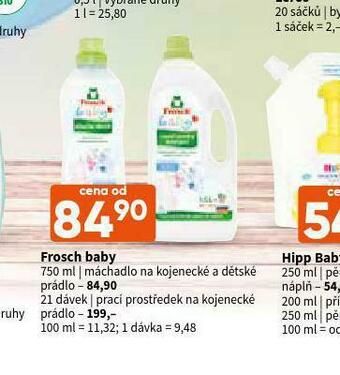 Terno Frosch baby prací prostředek nabídka