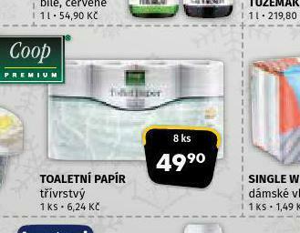 Terno Toaletní papír nabídka